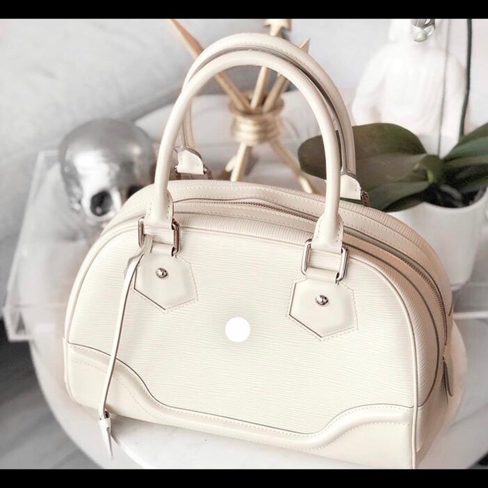 Louis Vuitton Ivory Bowling Montaigne PM